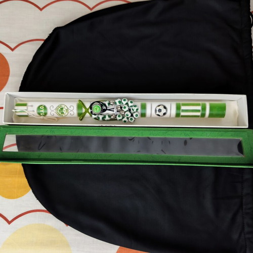 Panathinaikos 00s Candle New with Gift Komboloi