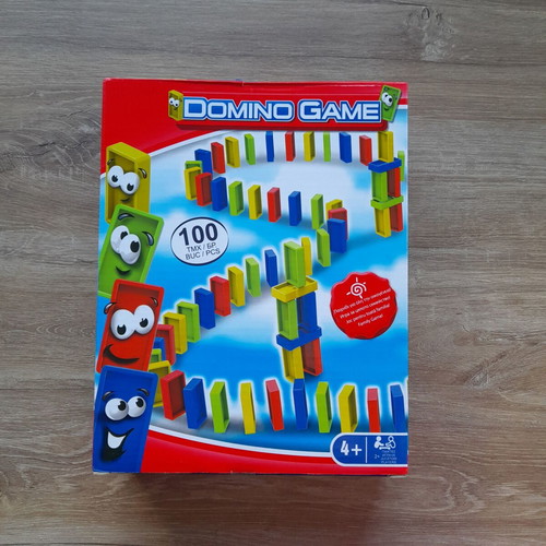 Domino Game used with complete blocks