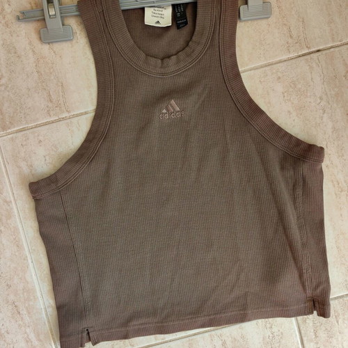 Adidas original women's tank top like new, caramel color, size M