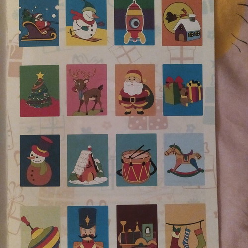 Ta Chromochristougenna tou Ai-Vasili Coloring Book new with stickers