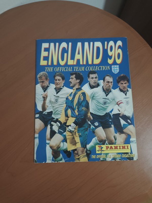 Panini England 96 sticker album used, empty