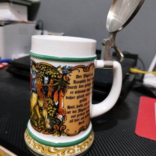 German collectible beer stein 500 ml new