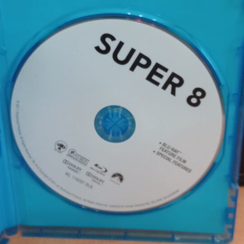 Super 8 Blu-ray used with Greek subtitles