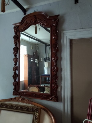 2 antique mirrors