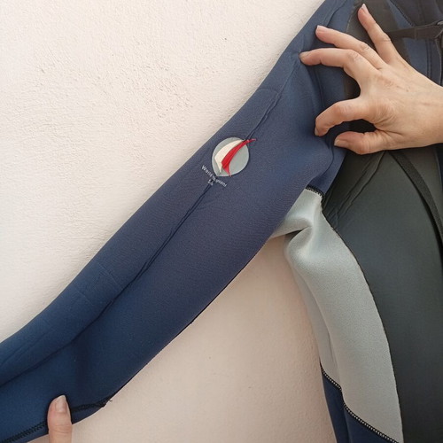 Men's sailing wetsuit size 5, up to 1.86m height, 90kg