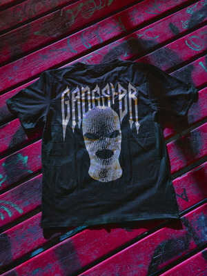 Trust Gangster T-shirt size L black like new