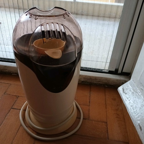 Alaska popcorn maker used, diameter 17cm height 33cm
