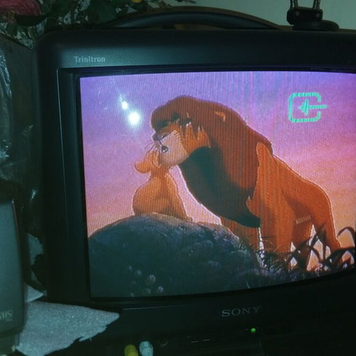 The Lion King II VHS tape used, Greek dubbed Disney movie