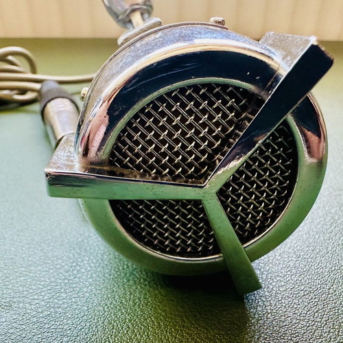 Vintage HI-MIKE CM-20 Crystal Microphone used, Japan 1950-1960