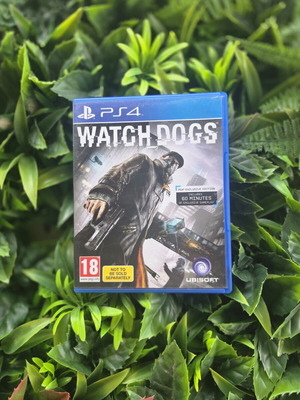 Watch Dogs PS4 used, action open world game