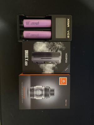 Voopoo Drag X Plus 100W σετ ηλεκτρονικού τσιγάρου με μπαταρίες Samsung