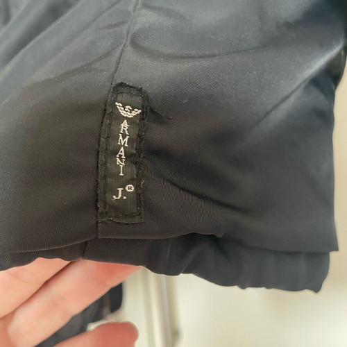 Armani Jeans men's black jacket like new, size XL