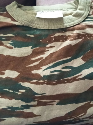 Fleece camouflage No 3 like new with inner lining No 3