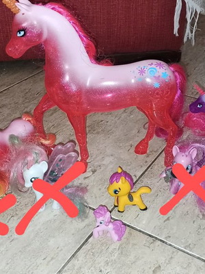 Μονόκεροι και πόνυ μεταχειρισμένα, σετ 5 τεμαχίων, συλλογή