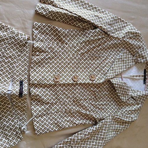 Raxevsky suit like new, beige and brown