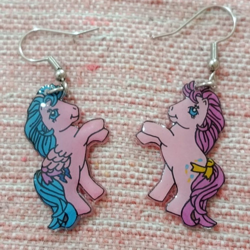 My Little Pony handmade earrings
