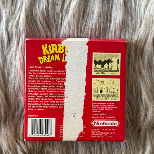 Kirby's Dream Land Game Boy used, complete CIB package