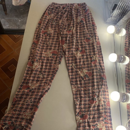 Girls' pants size 152 cm, pink multicolor