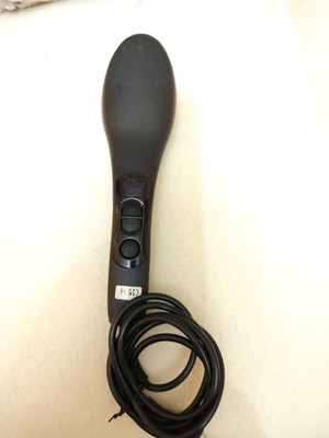 Electric heated hairbrush like new