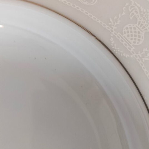 Dantelle 72-Piece Porcelain Dinnerware Set Ionian, like new
