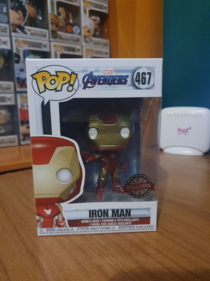 Funko Pop Ironman 468 new, mint cond.