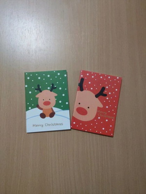 Christmas Notepads new pocket size