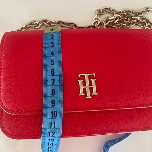 Tommy Hilfiger evening shoulder bag, red