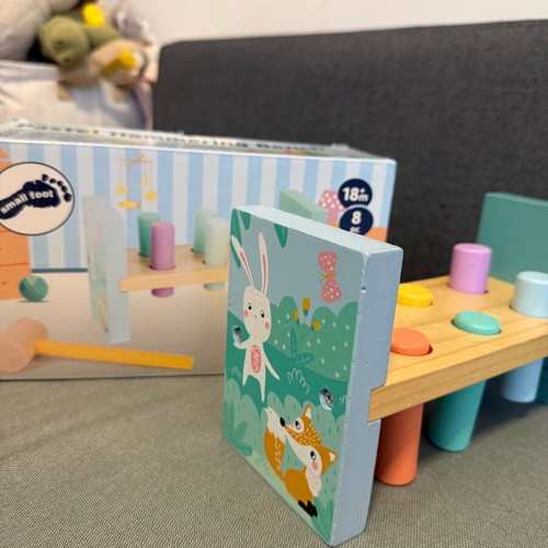 Small Foot Montessori Hammering Toy like new