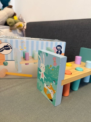 Small Foot Montessori Hammering Toy like new