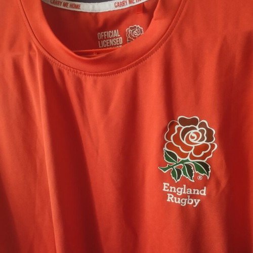 England Rugby Official T-shirt like new, size L, red