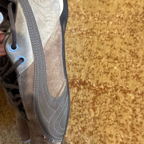 Puma women's sneakers used, EU 37, grey and light blue