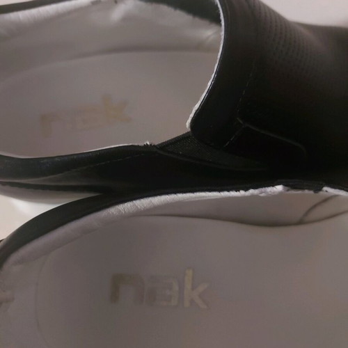 Nak women's shoes like new, black and white, size 38
