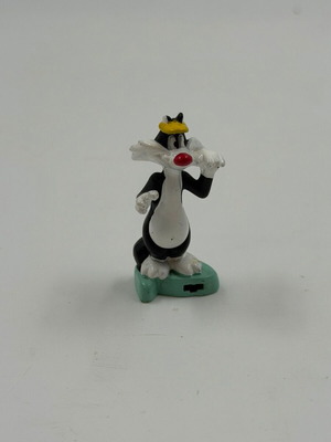 Sylvester Looney Tunes collectible PVC figure used, 1990s