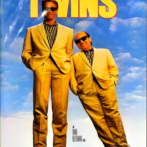 Twins DVD comedy movie used with English subtitles