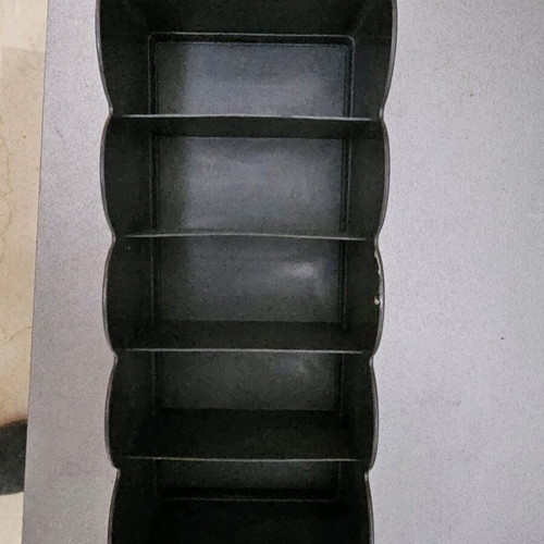 Plastic drawer organizer with 5 compartments new, black