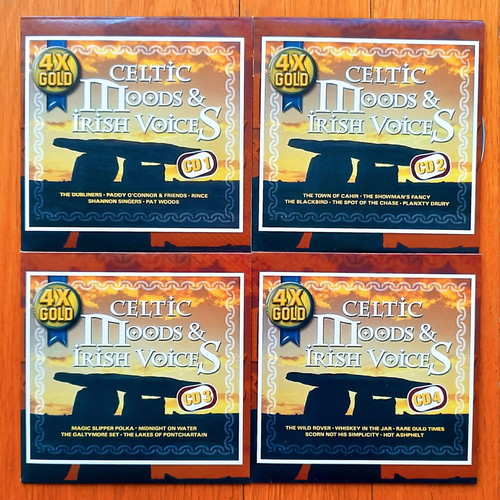 Celtic moods & Irish voices 4 CD collection used