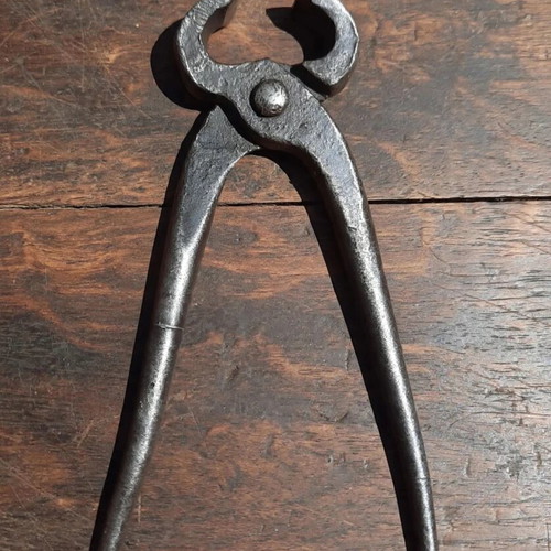 Toutain Vintage Carpenter's Pincers used, 19 cm, 1920-1940