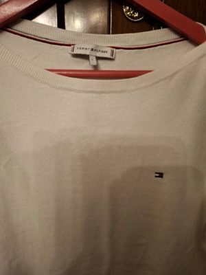 Tommy Hilfiger blouse long sleeve white like new, size L