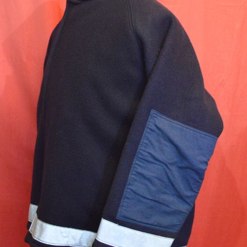 Firefighter wool waterproof fire-resistant coat like new with inner lining