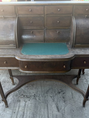 Secretary desk used, height 1.20m, width 1.13m, depth 0.50m