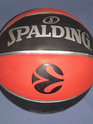 Spalding TF150 basketball with Euroleague logo