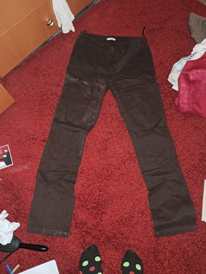 Brown pants used in excellent condition, sizes L and XL
