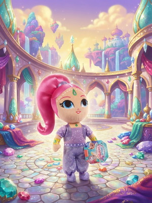 Shimmer Nickelodeon doll 40 cm with authenticity certificate