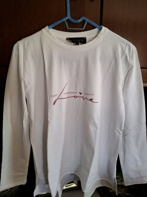 Lynne Women's White Long Sleeve Blouse Like New Size S