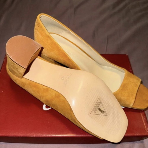 Zara heels size 39 like new, orange
