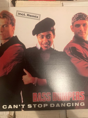 Bass Bumpers Can't Stop Dancing βινύλιο μεταχειρισμένο, ηλεκτρονική
