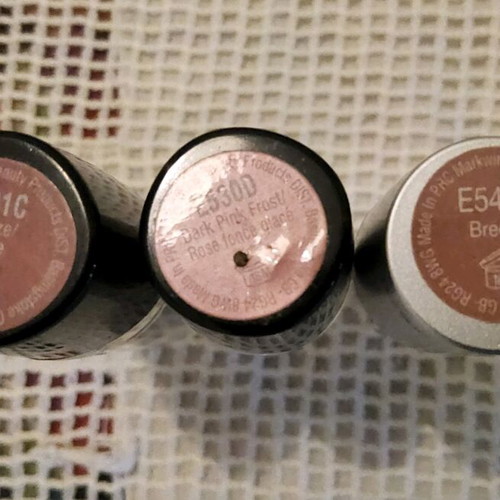 Wet n wild lipsticks used, set of 3