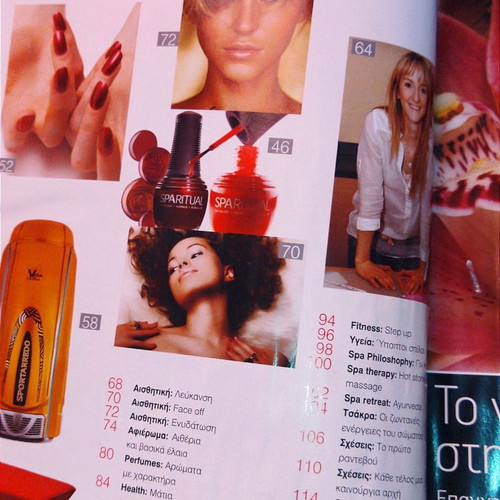 Fashion and makeup magazines used, set of 3 issues
