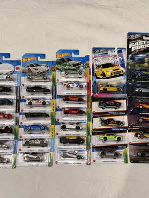 Συλλογή Hot Wheels καινούργια σφραγισμένα μοντέλα Ferrari Porsche Lamborghini JDM