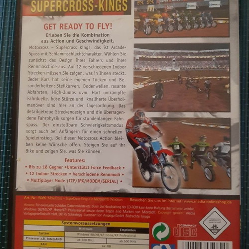 MotoCross and Mini Golf PC games used